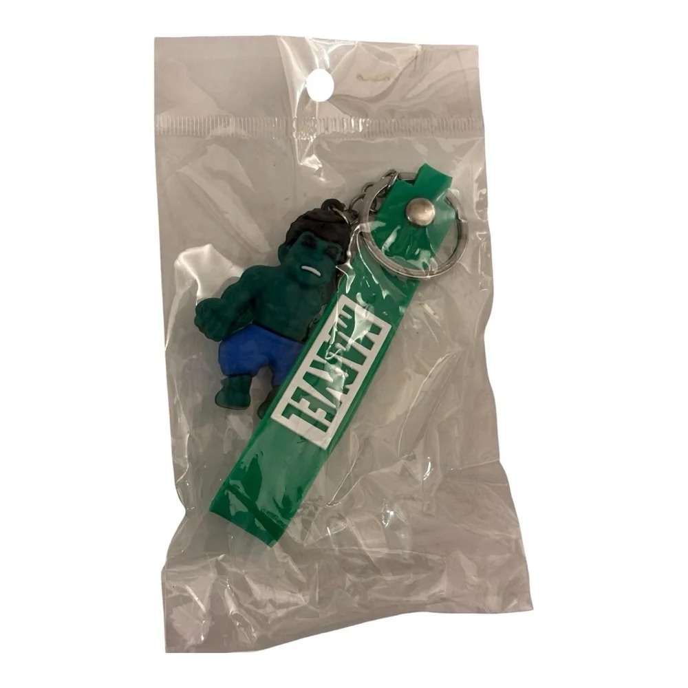 Marvel Hulk 3D Silicone Collectible Keychain